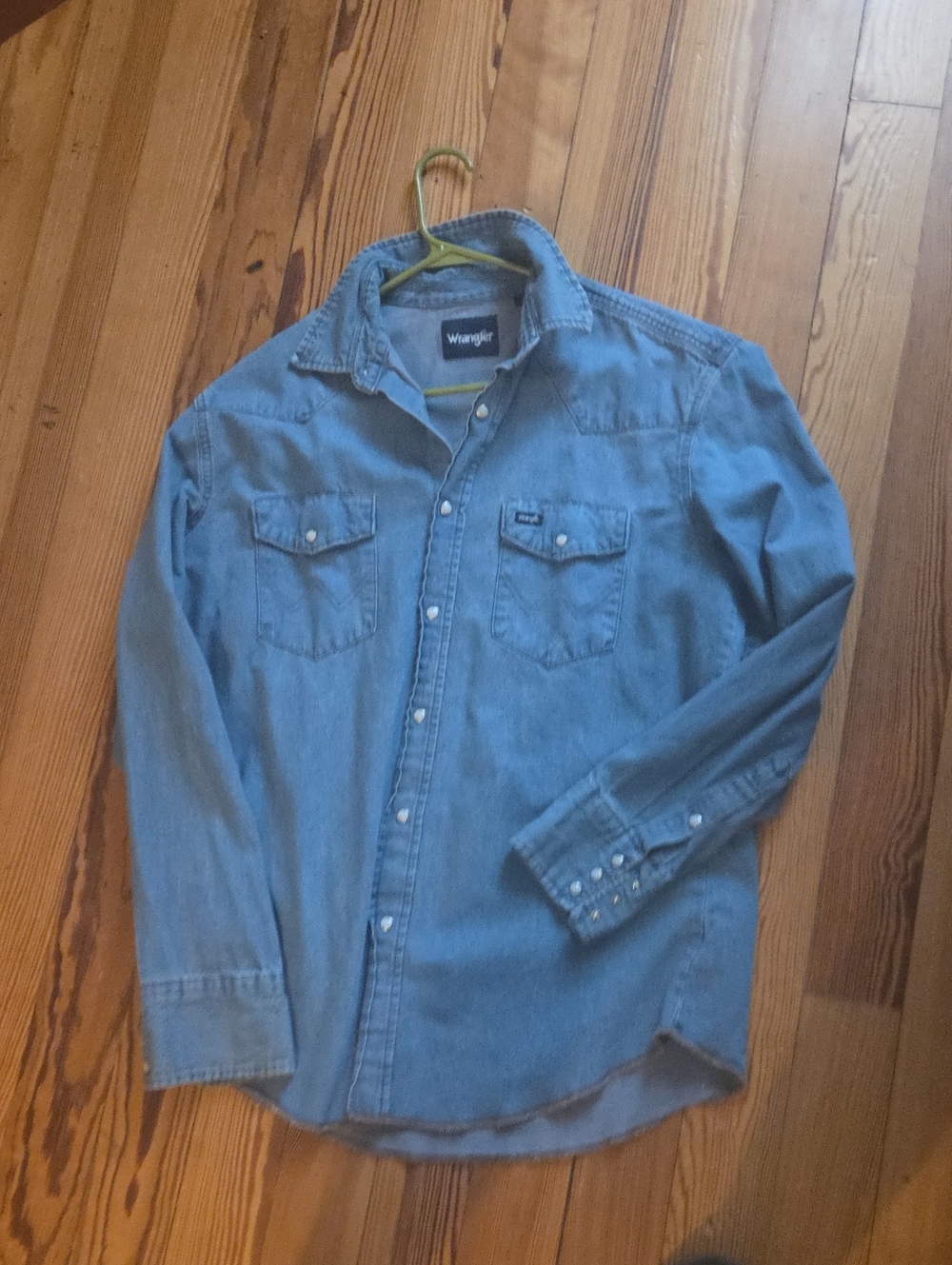 Wrangler Vintage Snap  Denim Western Jean Classic